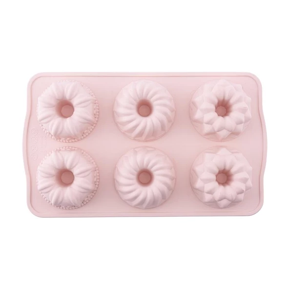 Silicolife SL06 6'lı Karma Kek Kalıbı - 4