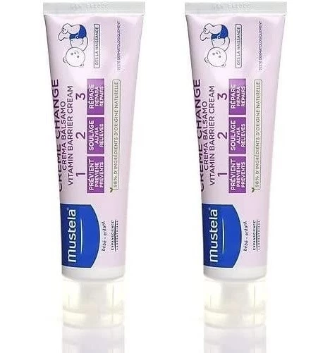 Mustela Vitamin Barrier 1.2.3 50 ml 2li Pişik Kremi