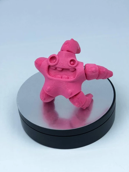 3D Hareketli Deniz Yıldızı Oyuncak - Pembe - 6