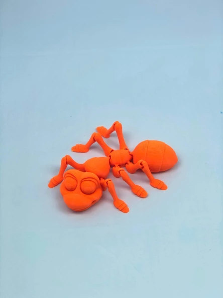 3D Hareketli Karınca Figürlü Oyuncak - Turuncu - Resim 5