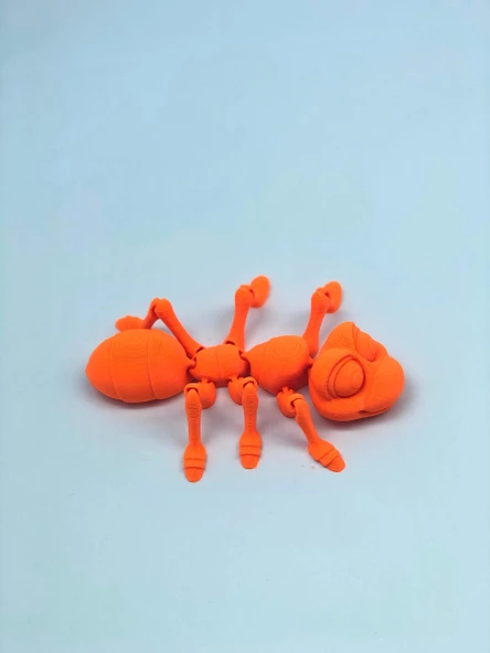 3D Hareketli Karınca Figürlü Oyuncak - Turuncu ürün görseli 1
