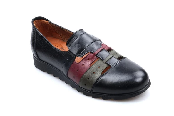 Scavia Orto pedik Günlük Bayan Deri Ayakkabı