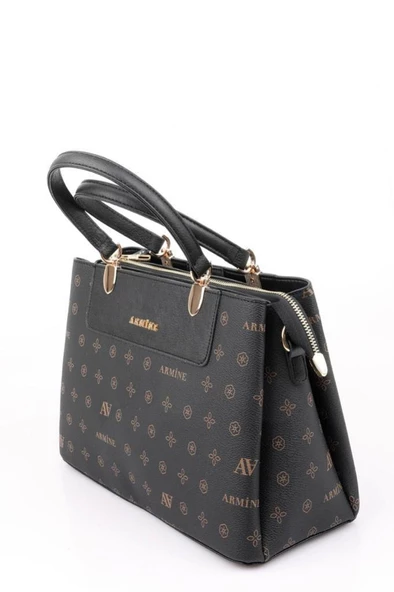 Armine 206 Baskılı Omuz Askılı Bayan Çanta - 5