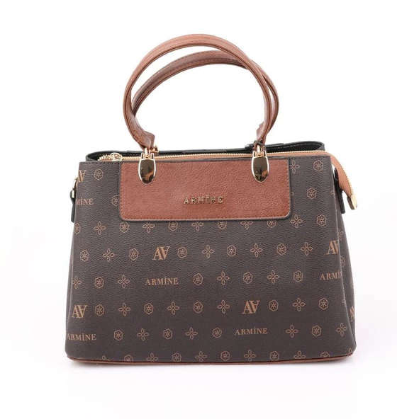 Armine 206 Baskılı Omuz Askılı Bayan Çanta - 3