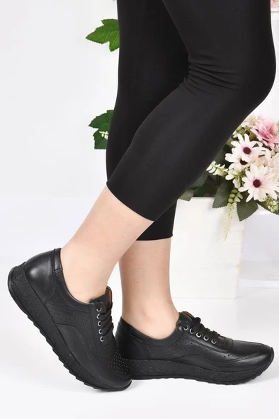 Scavia 02141 Orto Pedik Kadın Günlük Deri Ayakkabı - 2