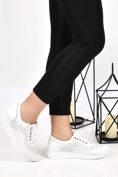 Scavia 02141 Orto Pedik Kadın Günlük Deri Ayakkabı - 7