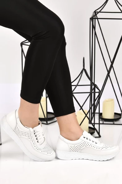 Scavia 02141 Orto Pedik Kadın Günlük Deri Ayakkabı - 6