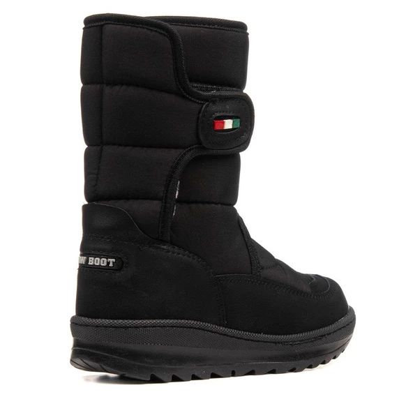 Le Petit Kız Çocuk Siyah Termal Kar Bot - 4