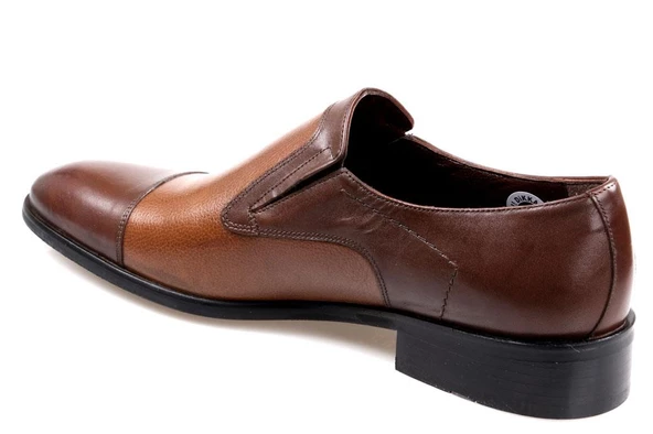 Fosco 9532 Erkek (39-44) Klasik Kahve Deri Ayakkabı - 2