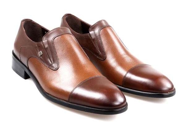 Fosco 9532 Erkek (39-44) Klasik Kahve Deri Ayakkabı - 3