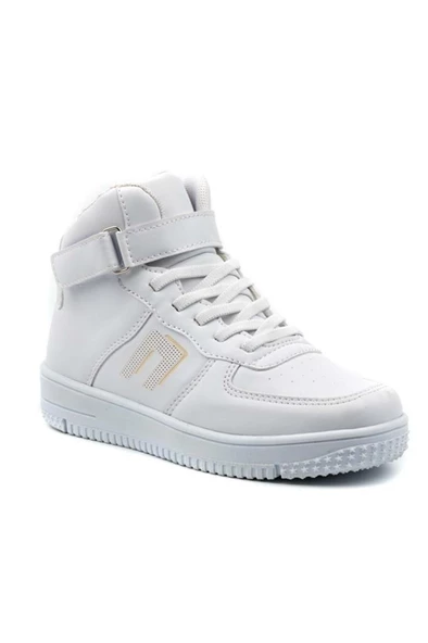 Cool Pekin Unisex Çocuk Günlük Sneaker Uzun Spor Bot - Resim 4