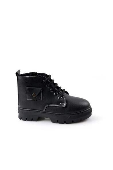 Papuçcity Arz 02341 Unisex Çocuk Kürklü Termal Bot - 6