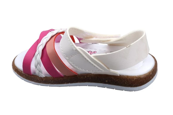 Şirinbebe Orto pedik İlk Adım Kız Çocuk Sandalet Ayakkabı - 2