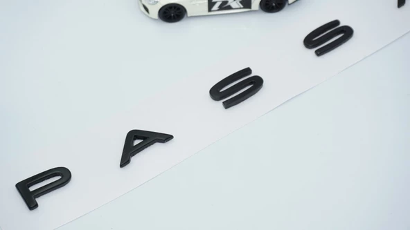 DK Tuning Volkswagen Passat Yeni Nesil B9 Parlak Siyah Bagaj Yazı - 2