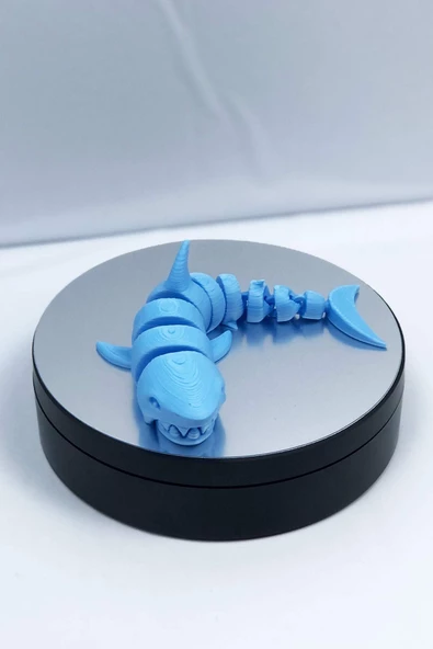 3D Hareketli Köpek Balığı Figürlü Oyuncak - Mavi ürün görseli 1