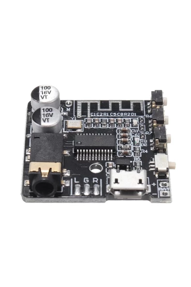 VHM-314 V2 Bluetooth 5.0 Kablosuz Ses Alıcı Amfi Decoder - Resim 3