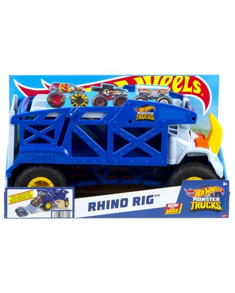 Hot Wheels Monster Trucks Rhino Taşıyıcı Kamyon HFB13