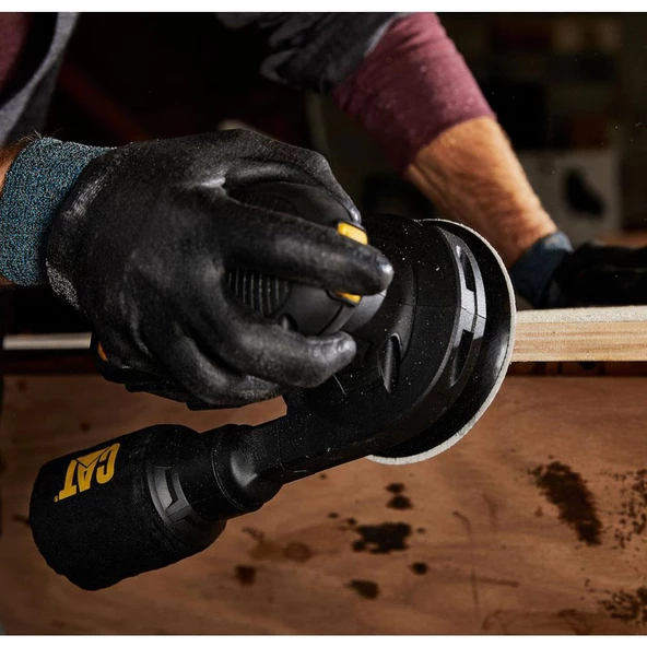 CAT DX42B 18Volt 125mm Profesyonel Devir Ayarlı Eksantrik Zımpara (Akü Dahil Değildir) - 11