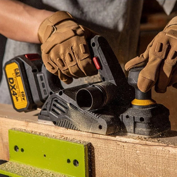 Cat Dx81b 18Volt 82Mm Çift Bıçaklı Kömürsüz Profesyonel Planya (Akü Dahil Değildir) - 3