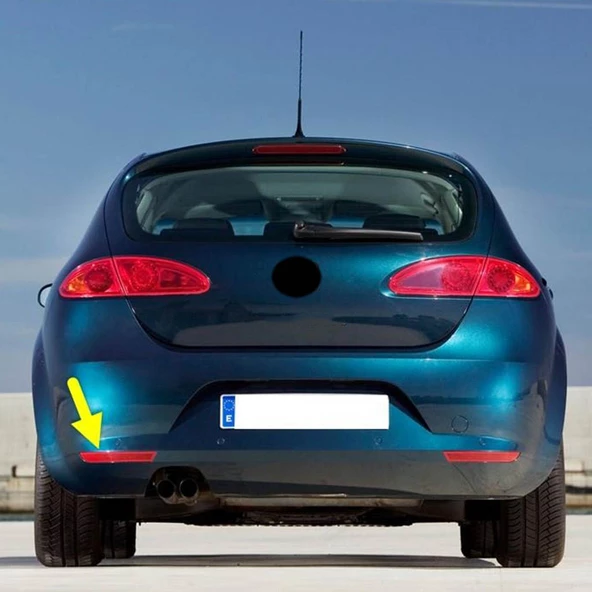 Seat Leon 2 2006-2009 Arka Tampon Sol Reflektörü 1P0945105B