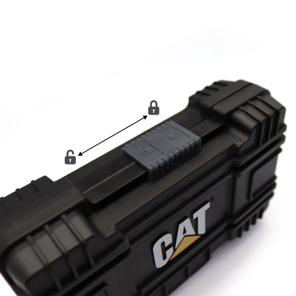 Cat Da01902 45 Parça Manganez Fosfat Alaşımlı Vidalama Uç Seti - 7