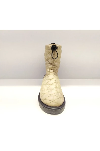 5161 Kadın Günlük Paraşüt Kumaş Kar Botu - 8