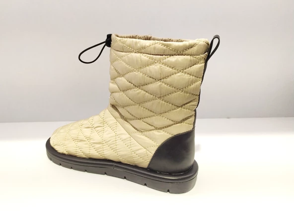 5161 Kadın Günlük Paraşüt Kumaş Kar Botu - 4