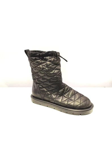 5161 Kadın Günlük Paraşüt Kumaş Kar Botu - 2