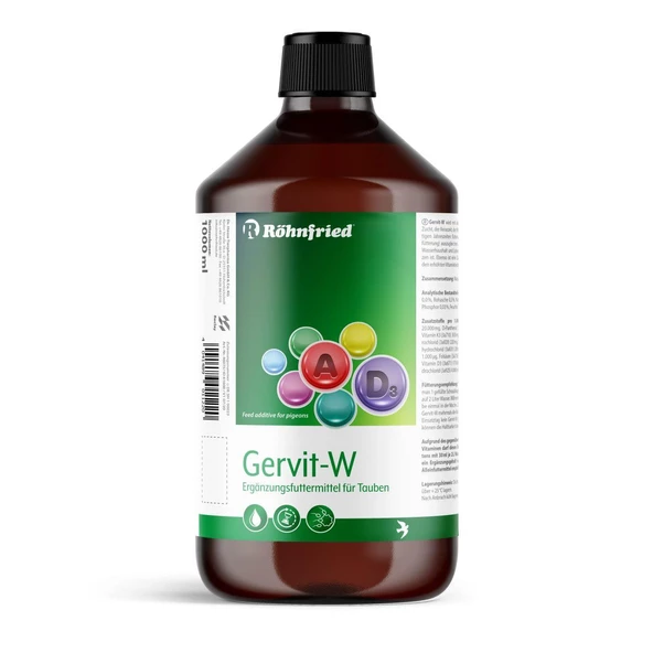 Röhnfried Gervit-w Multivitamin 250ml Bölünmüş Ürün