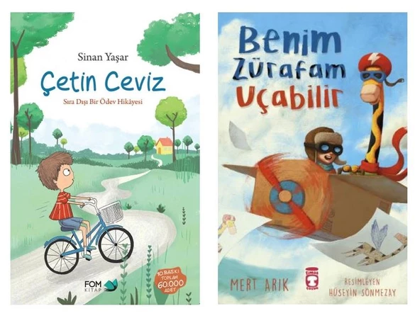 Benim Zürafam Uçabilir + Çetin Ceviz (2 Kitap)