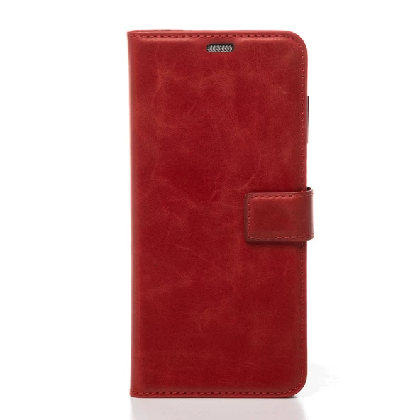 General Mobile GM 22 Pro Hakiki Deri Cüzdanlı Kapaklı Kaliteli Lüks Kılıf - 4