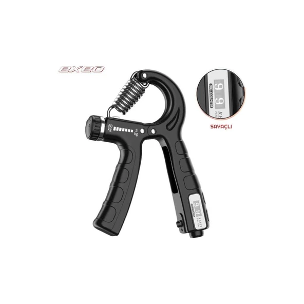 Dirençli El Yayı 40 Kğ Direnç Ayarlı SİYAH