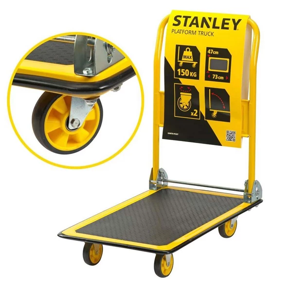 Stanley Pc527 150Kg Profesyonel Paket Taşıma Arabası - 3