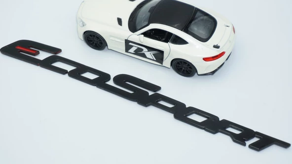 DK Tuning Ecosport Bagaj Siyah ABS Yazı Logo Ford İle Uyumlu - 5