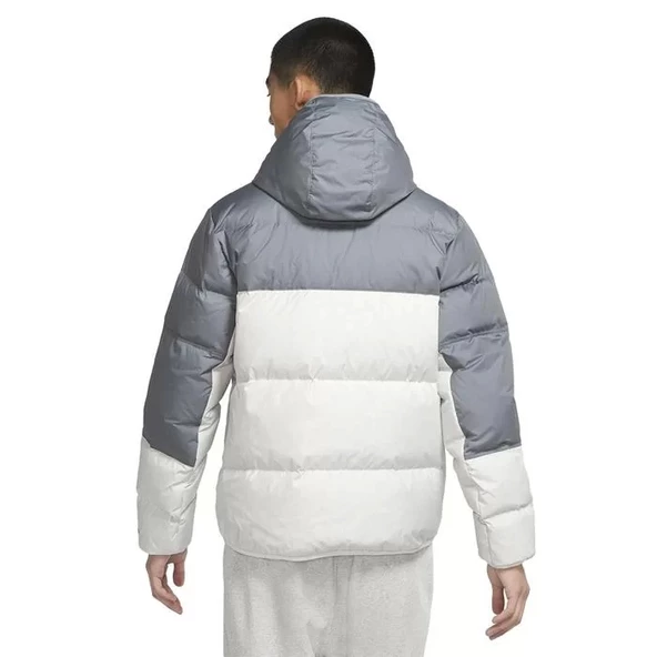 Nike M Nsw Sf Windrunner Erkek Gri Günlük Stil Mont - 2