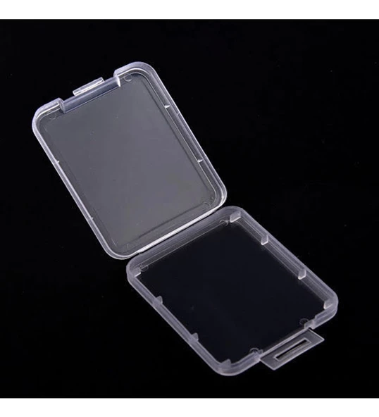 Compact Flash - CF Hafıza Kartı Koruma Kutusu Şeffaf - 2