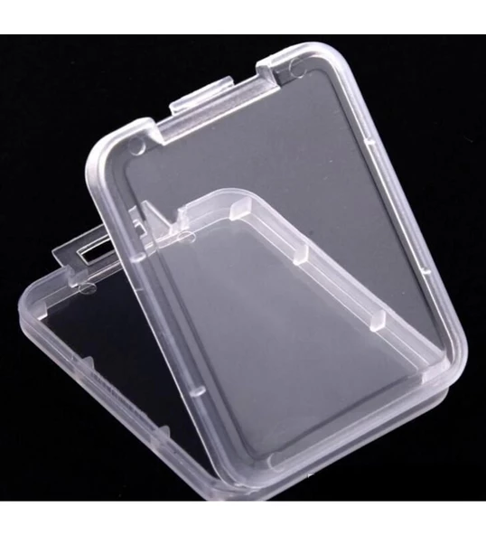 Compact Flash - CF Hafıza Kartı Koruma Kutusu Şeffaf - 4