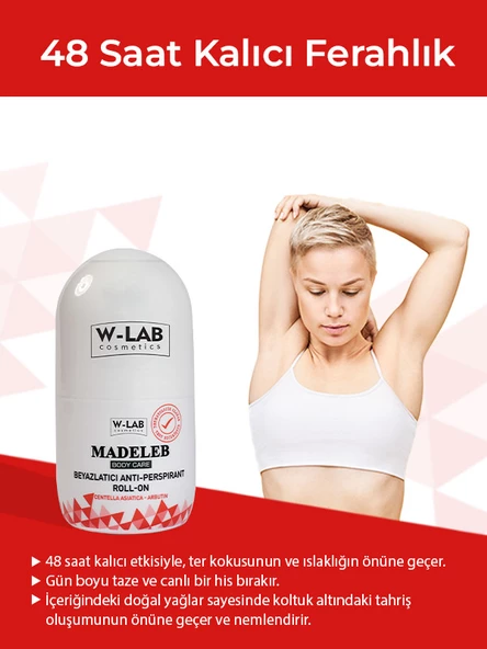 W-Lab Madeleb Roll On 50 ml - 3