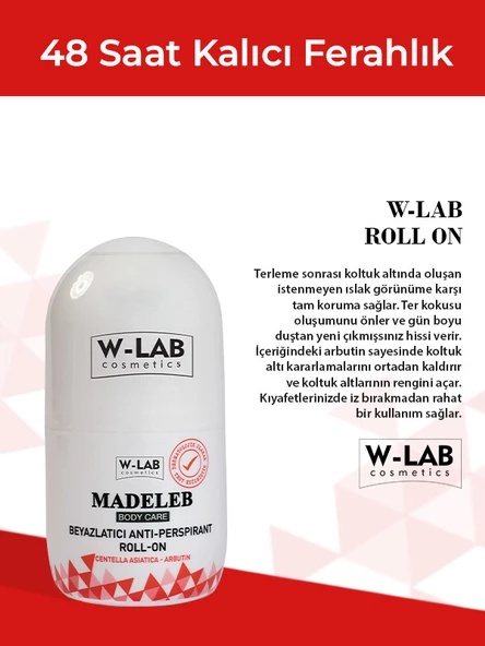W-Lab Madeleb Roll On 50 ml - 2