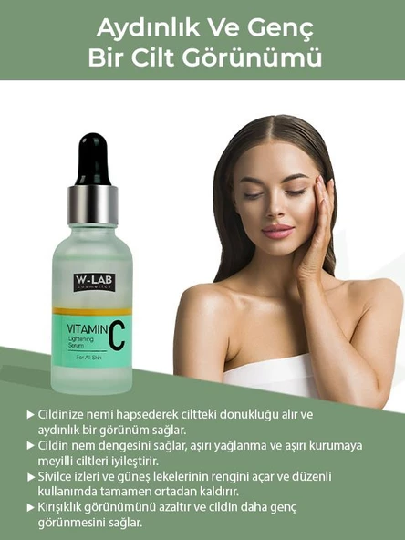 W Lab Vitamin C Lightening Serum 30 ML - 3