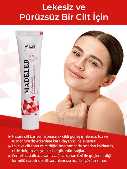 W-Lab Madeleb Cilt Yenileyici Krem 40 ML - 3