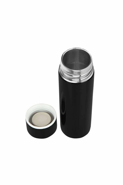 Kişiye Özel Termos 304 Paslanmaz Çelik Çift Katman 150 Ml Cep Tipi Mini Ufak Termos -523 - 3