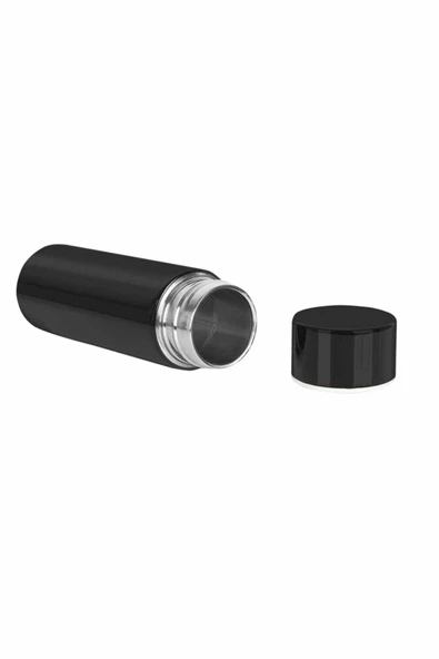 Kişiye Özel Termos 304 Paslanmaz Çelik Çift Katman 150 Ml Cep Tipi Mini Ufak Termos -523 - 4