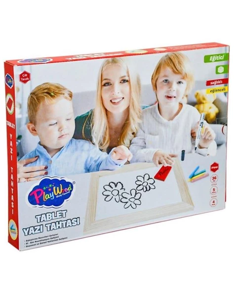 Playwood Ahşap Tablet Yazı Tahtası ONY391