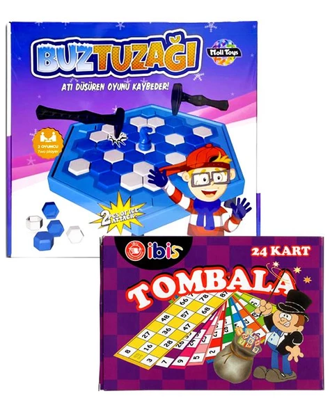 Temel Tombala ve Buz Tuzağı 2li Set