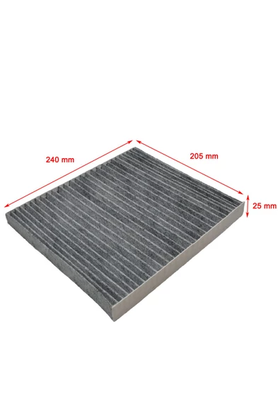 Ford Transit Courier B460 2014 ve Sonrası Karbonlu Polen Filtresi - Resim 2