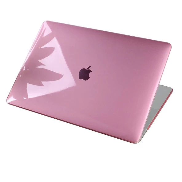 Macbook Air Kılıf 13.6 inç M2-M3-M4 Kristal Parlak (13.6” Air) A2681 A3113 A3240 ile Uyumlu - 5