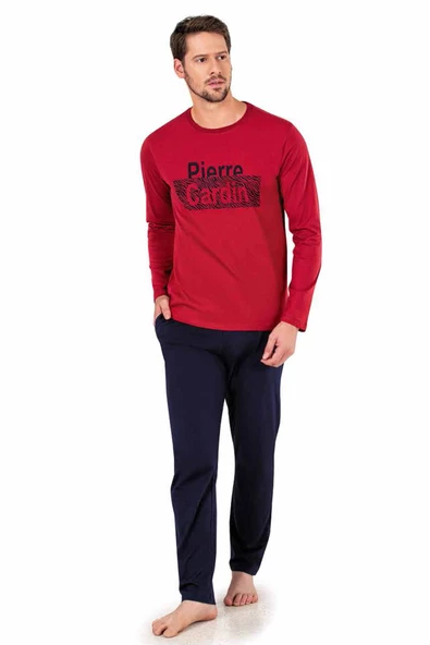 Pierre Cardin 6004 Uzun Kollu Kışlık Erkek Pijama Takımı