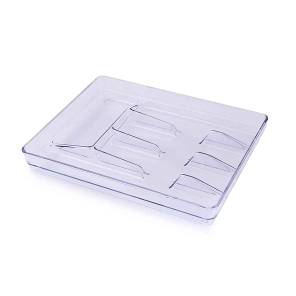 Şeffaf Akrilik Raf İçi Kaşıklık 26,5×34,5×4,5 cm - 2