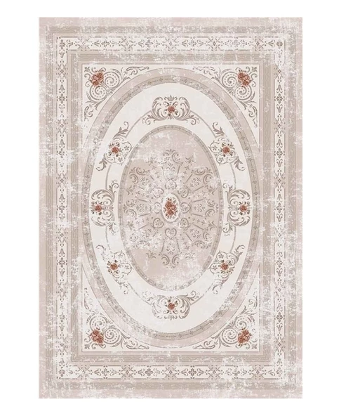 Brillant Latex Kaymaz Taban Halı-YILDIZ HL11247.802-(80x300)